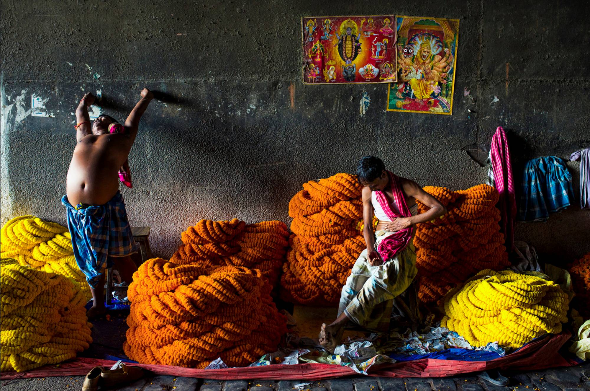 Flower market in Kolkatta (Rakesh JV)